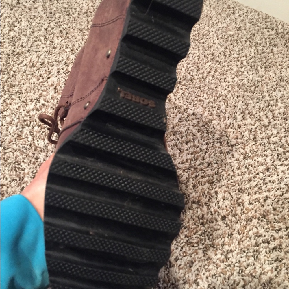 Sorel wedge boots